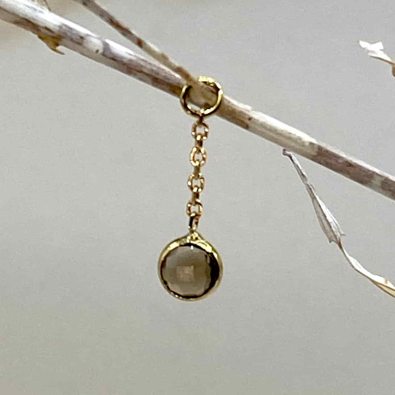 The Kingfisher 18k Smoky Quartz