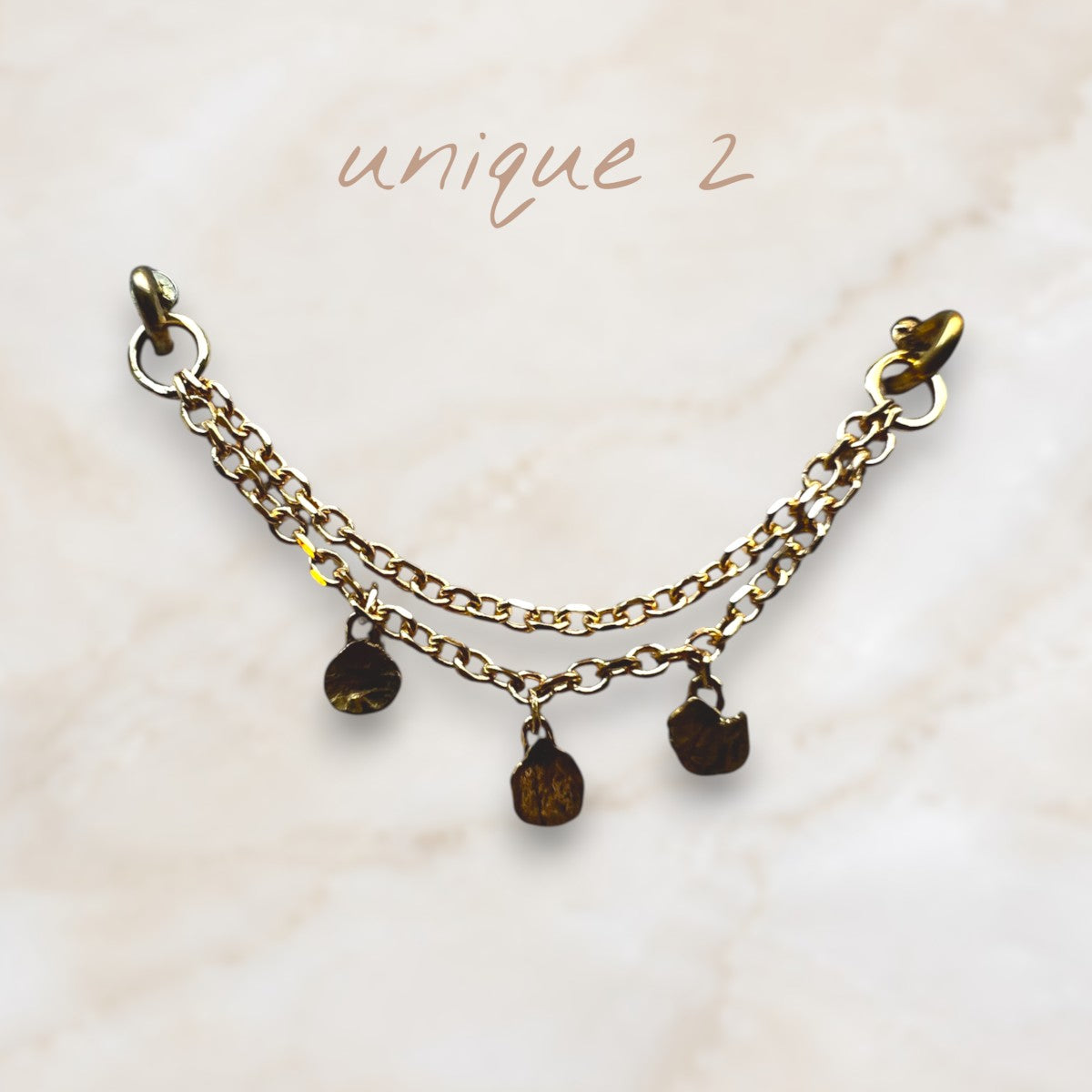 SevenFiveZero The Firefly Double Chains 18k Gelbold unique