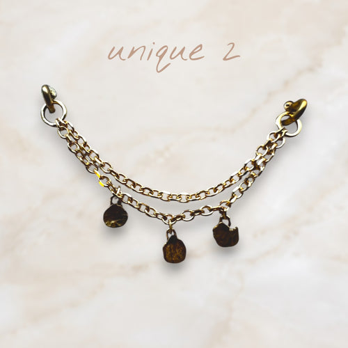 SevenFiveZero The Firefly Double Chains 18k Gelbold unique