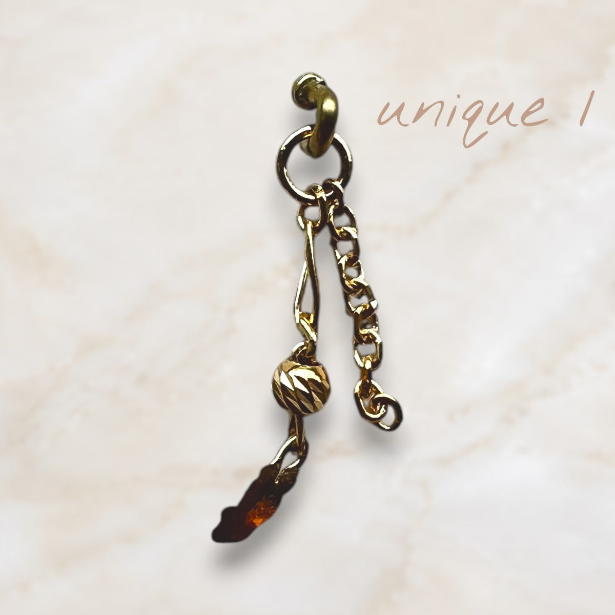 SevenFiveZero The Firefly Tassle 18k Gelbgold unique