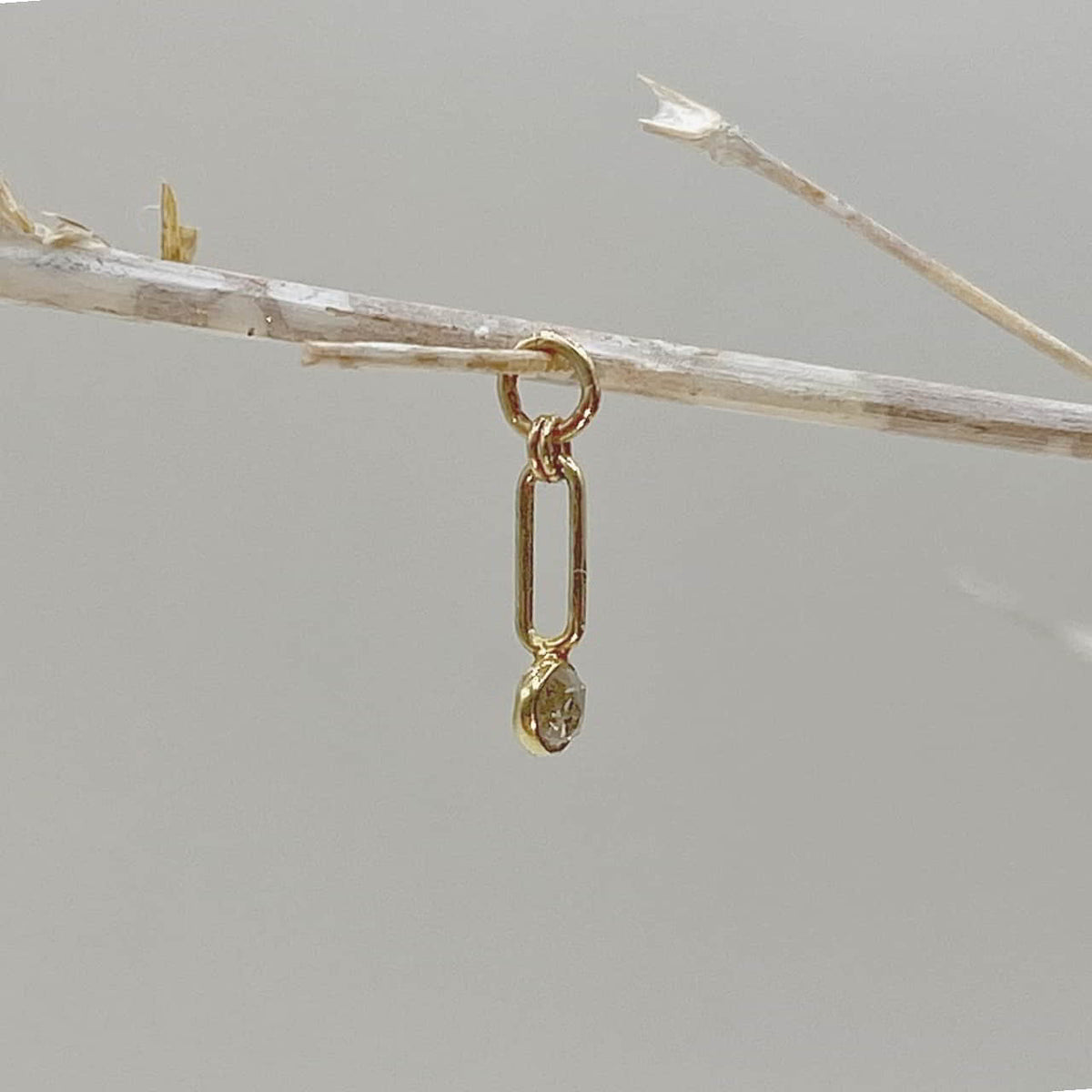 The Wren – Champagne Diamond – 18k Gelbgold